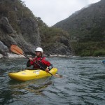 Isaac on The Hurunui River
