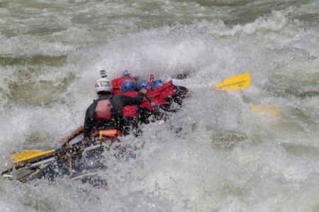Early season rafting!
