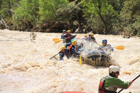 Rafting On The Ahansel River