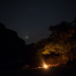 Some of the best star Gazing on the planet on the Zambezi River