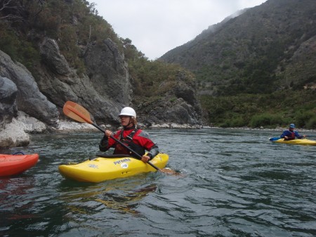 Isaac on The Hurunui River