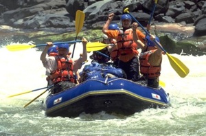 Rafting The Zambezi