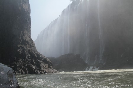 Amazing place to start your trip, beneath Victoria Falls