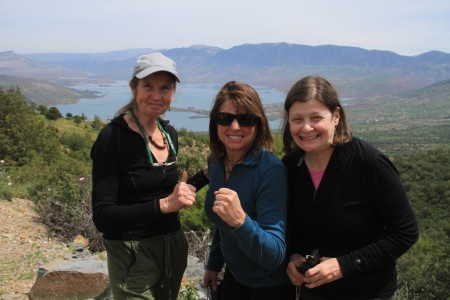 Myself. BB and Marsha looking ready for action!