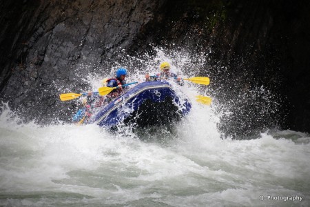 Paddling through Flip n Strip on the Karnali River, Nepal