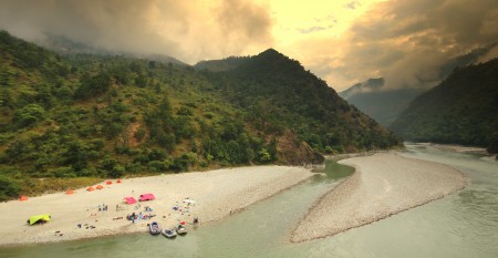 Beach heaven. This Nepal at it's best.