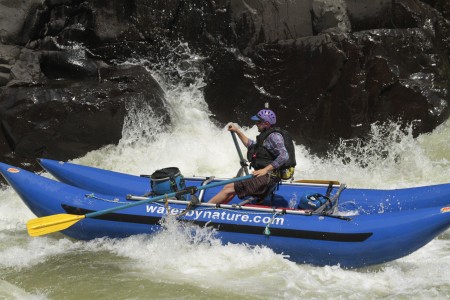 Safety catarafts are important on big water rivers
