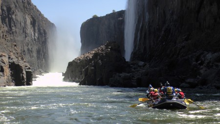 What a place to start rafting.