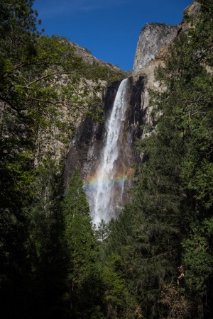 Bridal Veil falls in Yosemite National Park