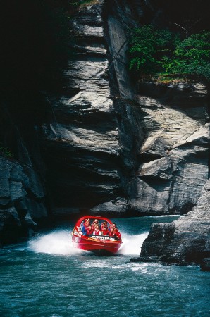 The World Famous Shotover Jet Near Queenstown