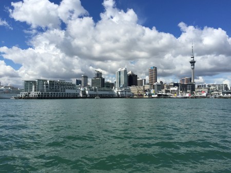 Auckland City from the harbour