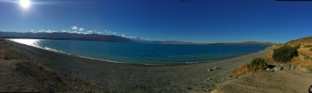 Panorama of Lake Pukaki