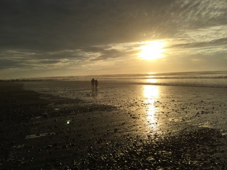 Sunset in Hokitika