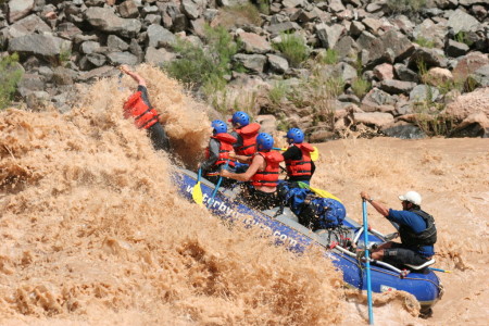 Great paddling through Hermit Rapid