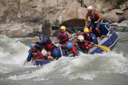 The exciting Tamur River in Eastern Nepal. Pure joy.