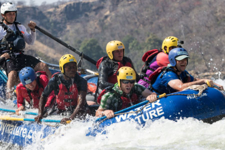 The Zambezi river is ALWAYS 100% fun.