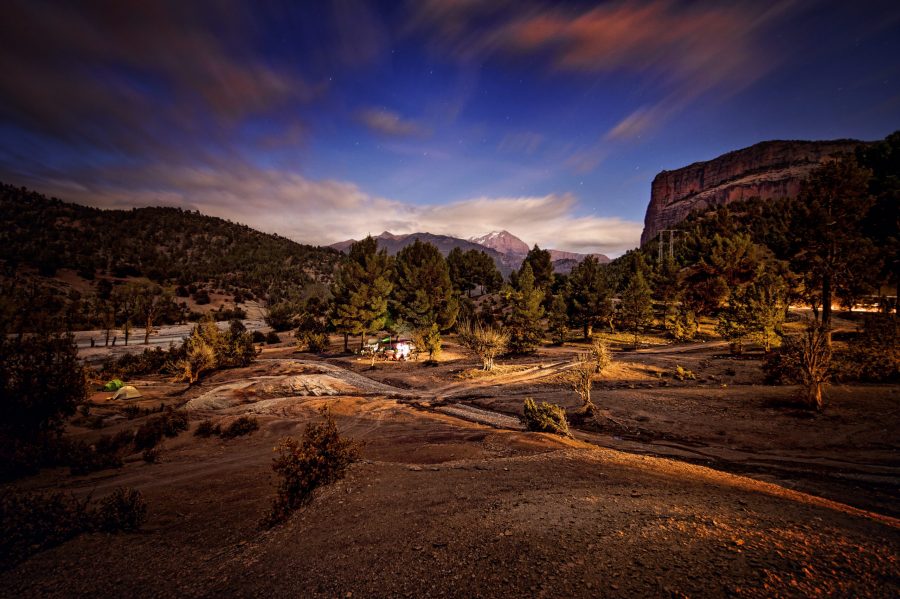 Image of camping at La Cathedrale Morocco