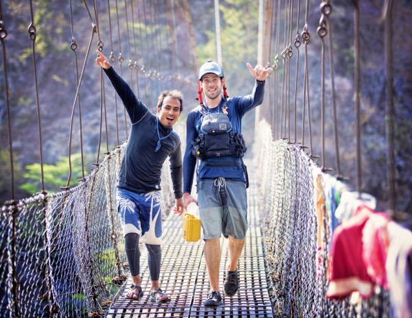 Image of river guides in Nepal