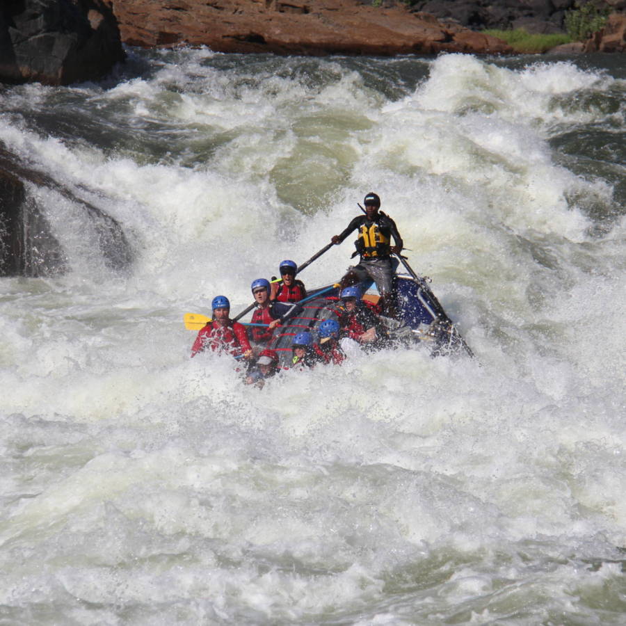 World Class rapids on the Zambezi