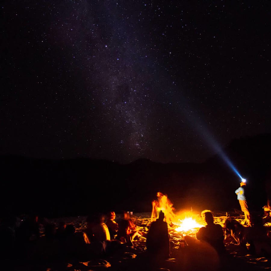 Spectacular campsites on the Zambezi