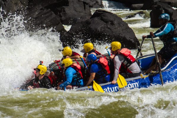 Nothing more fun that the big warm water on the Zambezi